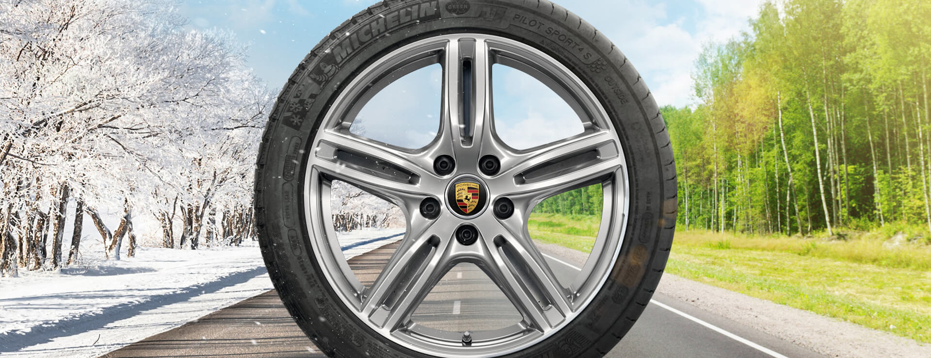 Шиномонтаж и хранение колес вашего Porsche